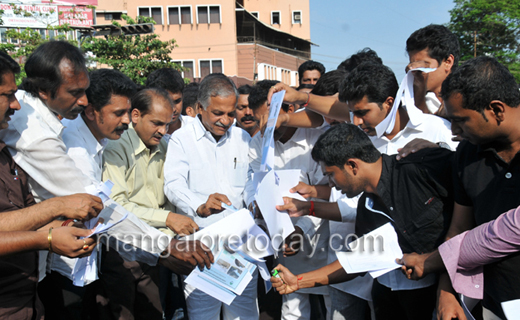 Yettinahole protest in Mangalore / Netravati Nadi Ulisi Horata Samithi protest